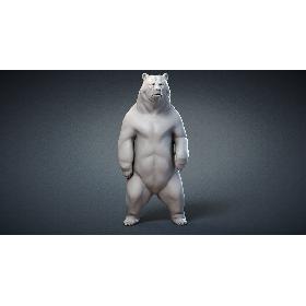 Standing Bear Sculpture